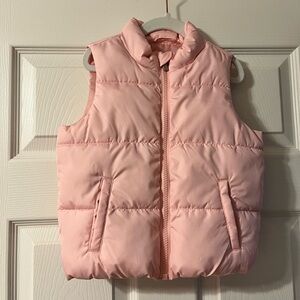 Old Navy Pink Puffer Vest